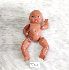 1940s Vintage Celluloid Nude Baby With Milk Bottle Decor Toy Kids Props TOY872