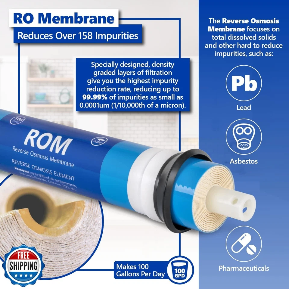 Express Water – 6 Months Reverse Osmosis System Replacement Filter Set – 5 Fi - Image 4 of 4