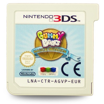 3DS Spiel GUMMY BEARS   MAGICAL MEDALLION #B