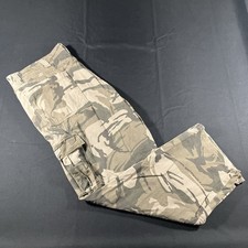 Wrangler Authentic Issue Cargo Pants Camouflage Cotton Size 38x30 Grunge Skate