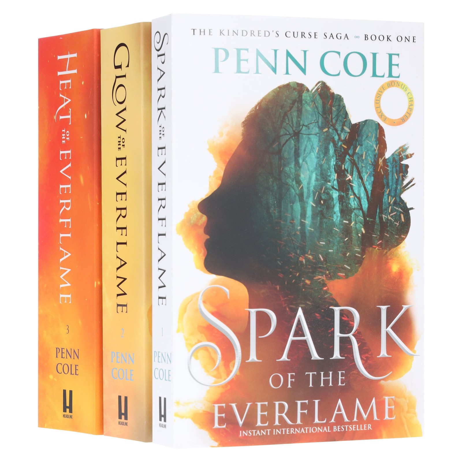 The Kindreds Curse Saga Collection 3 Books Set By Penn Cole(Glow of | Penn Cole - Image 4
