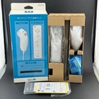 Nintendo Wii U White Remote Plus + Nunchuk + Sensor Bar Pack Box JPN | US SELLER