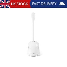 OXO 1281600 Good Grips Compact Toilet Brush & Canister-White, Inoxidable, 6" x 4