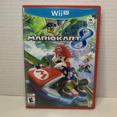 Mario Kart 8 Nintendo Wii U Game Complete In Box With Manual - Tested/Working