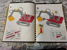 Lego Instructions 8851 Technic Pneumatic Excavator / Excavator Instruction Only 