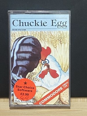 Chuckie Egg C64 Kassettenspiel Commodore 64