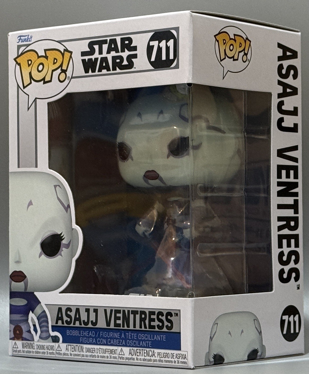 Funko Pop! Star Wars The Clone Wars Asajj Ventress #711