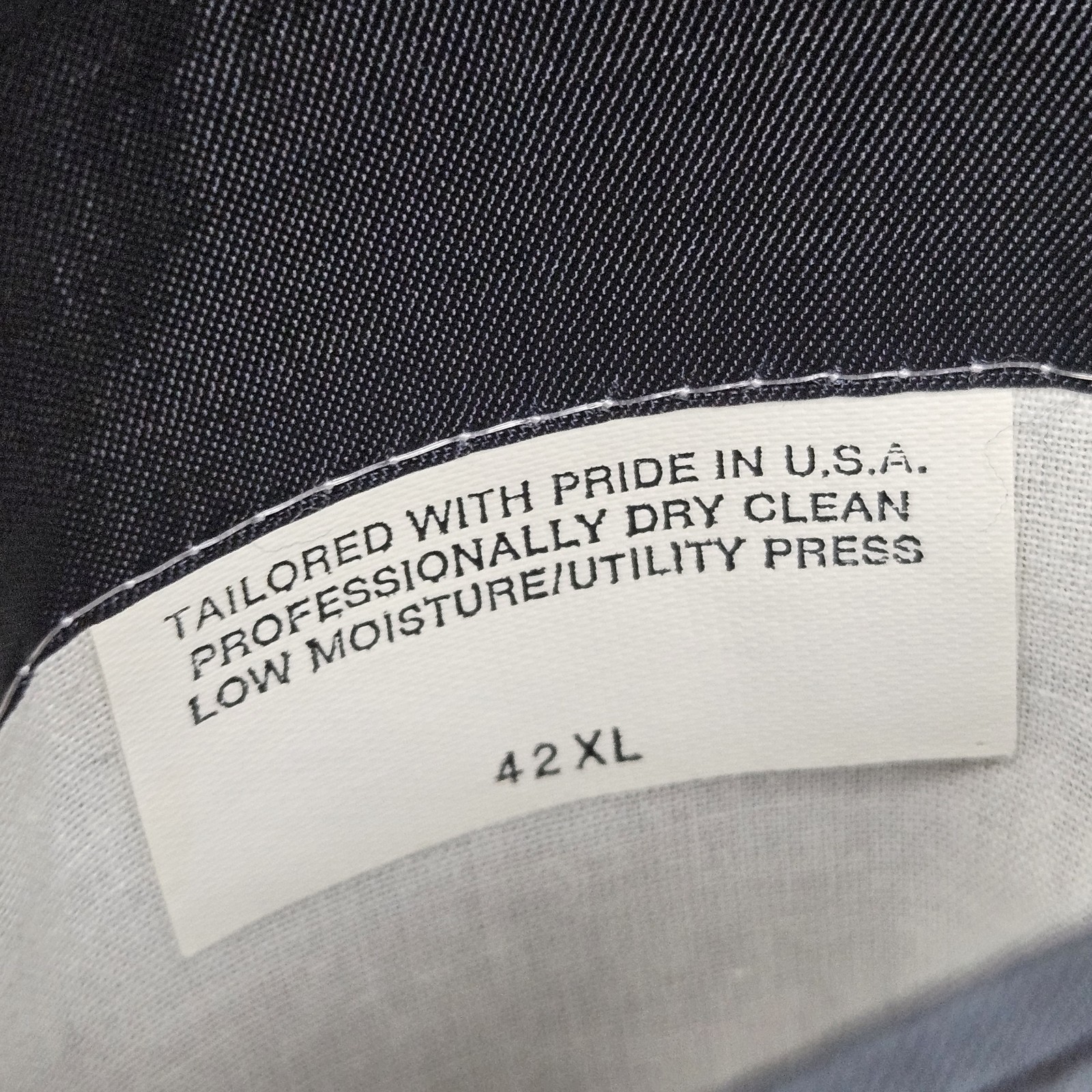 VTG Christian Brooks Blue 2 Button Vented Notch Blazer Sport Coat USA 42XL thumbnail 4