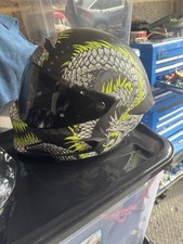 Ruroc Atlas 3 Serpent with Shockwave Size Sm 55/57cm Only Worn Twice. Very Good