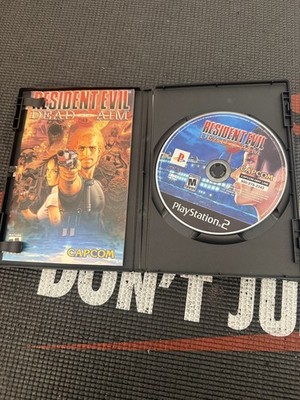 Resident Evil: Dead Aim (Sony PlayStation 2, Case And Manual , game has crack 