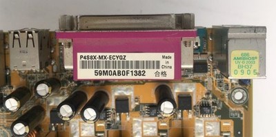 Carte Mère ASUS P4S800-MX REV 1.04 Socket 478 D'occasion – Fonctionnelle