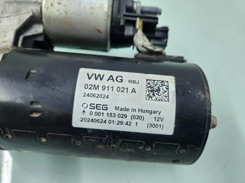 02M911021A Motor Arranque para VOLKSWAGEN CRAFTER FURGÓN (SY/SX) 2024 187463 - Imagen 3 de 7