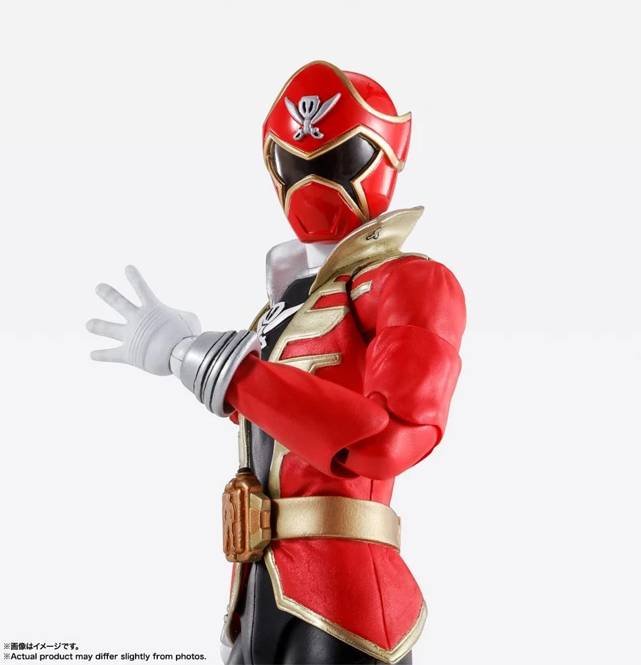 S.H.Figuarts Kaizoku Sentai Gokaiger Gokai Red 145mm Action Figure BandaiSpirits - Image 4 of 4