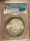 1878-S PCGS & CAC MS66 Morgan Silver Dollar