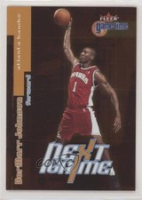 2000-01 Fleer Game Time Next Game Extra 11/250 DerMarr Johnson #92 3c7