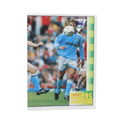 Merlin FA Premier League 1995 David Brightwell Man City Right Sticker 288