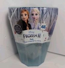 Disney Frozen 2 48-Piece Surprise Puzzle in Plastic Gem-Shaped Storage Case New