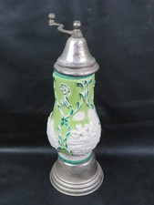 MACINA PEPE CON CARILLON IL PADRINO in metallo colore argento ceramica macinino