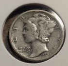 1941 MERCURY DIME