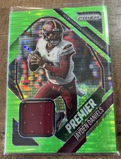 2025 Panini Prizm - Jayden Daniels NEON GREEN PULSAR PRIZM Relic #PJU-JDA