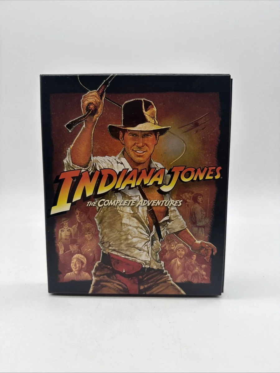 Indiana Jones The Complete Adventures Blu Ray for sale | eBay