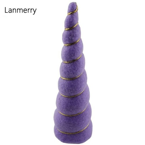 Glitter Unicorn Horn-For Children Party DIY Cosplay Festival Headbands 5'' 10PCS - Picture 22 of 40
