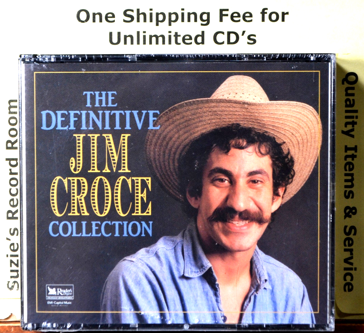 3-CD Box Set RARE The Definitive Jim Croce Collection SEALED NEW