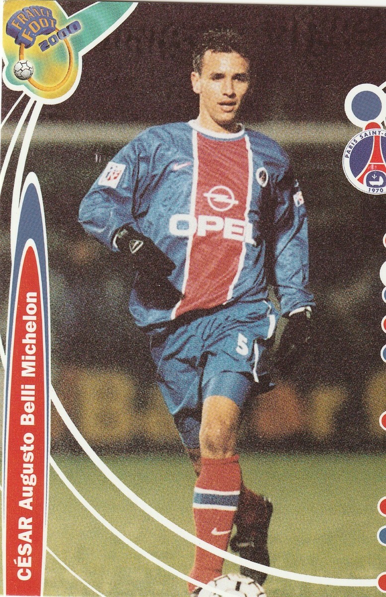 Paris Saint-Germain Home Maillot de foot 2000 - 2001. Sponsored by Opel