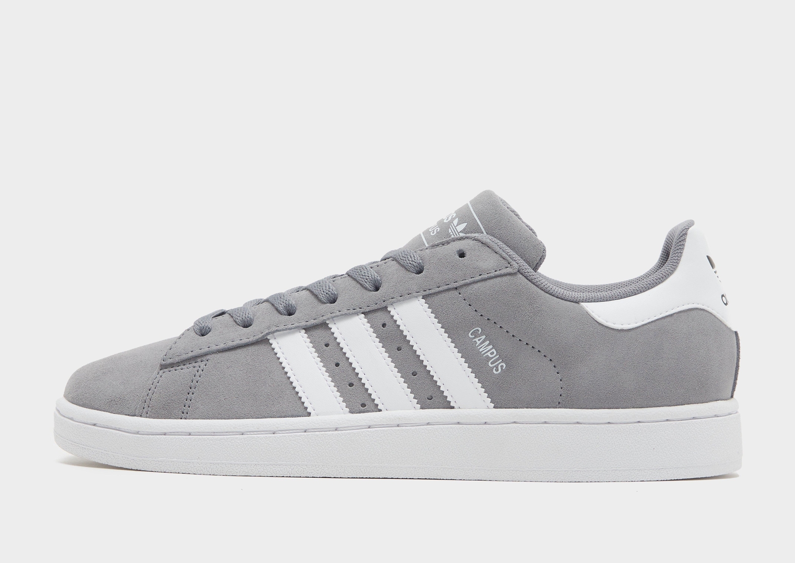 Auténticas Adidas Originales Campus 2 ® (Hombre Tallas: UK 8 9 11) Gris/Blanco