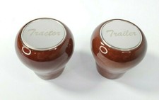 Válvula de frenos de aire con perilla de madera para remolque tractor para Peterbilt Freightliner