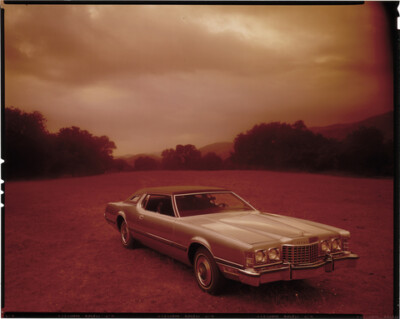 Ford Thunderbird automobile car advertising OLD PHOTO 2