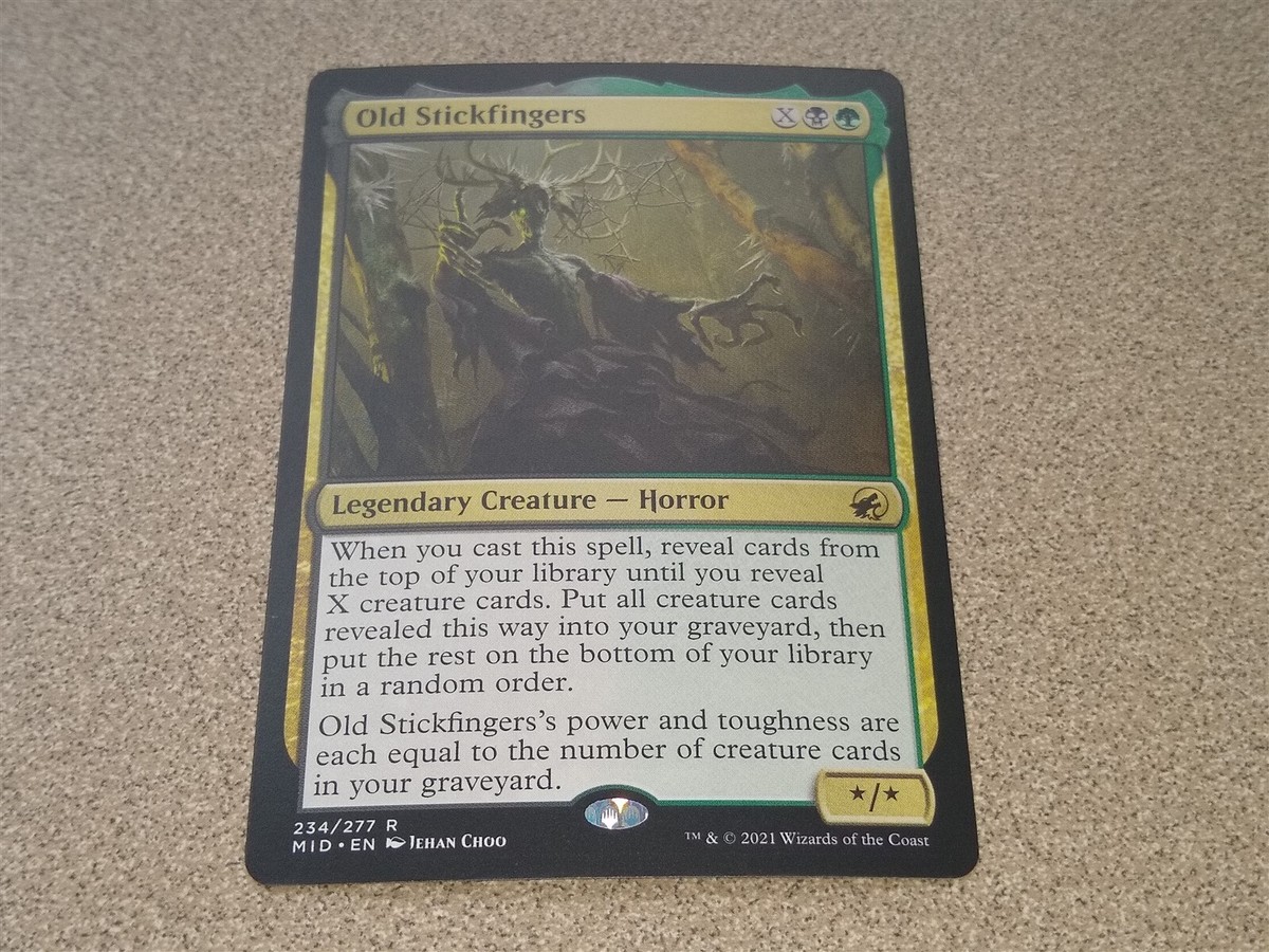 Magic the Gathering: MTG: Old Stickfingers: Innistrad | eBay Magic the Gathering: MTG: Old Stickfingers: Innistrad | eBay