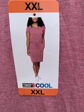 NWT 32Degrees Cool Women's size XXL Heather Rose Short Sleeve T-Shirt Dress