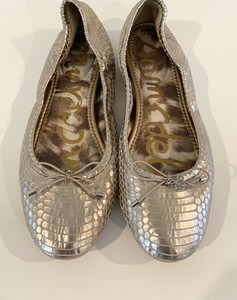 sam edelman snakeskin flats