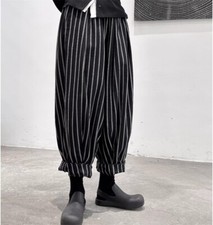 Japanese Yamamoto Style Loose Wide-Leg Pants Women's Fashion Casual Trousers New