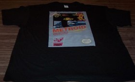 VINTAGE STYLE METROID NES Nintendo T-Shirt 3XL XXXL NEW