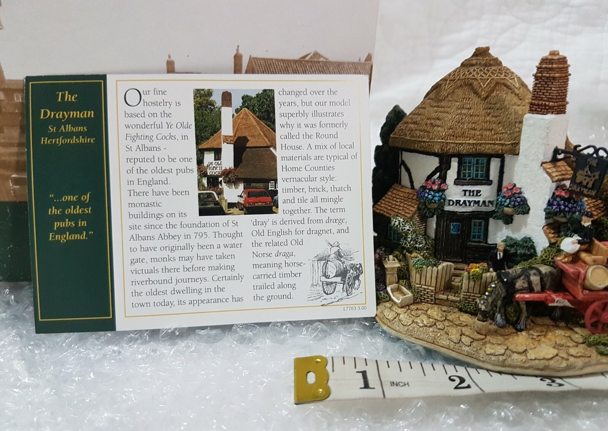 Lilliput Lane THE DRAYMAN 2000 #Rare Collectible *I combine