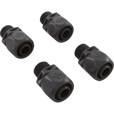 Polaris Softube Quick Connect Fittings for Booster Pool Pump Part R0621000 4-PK