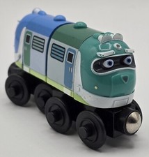 Chuggington Wooden Railway Train Toot  Hoot Magnetic Works W Thomas Tomy Clean