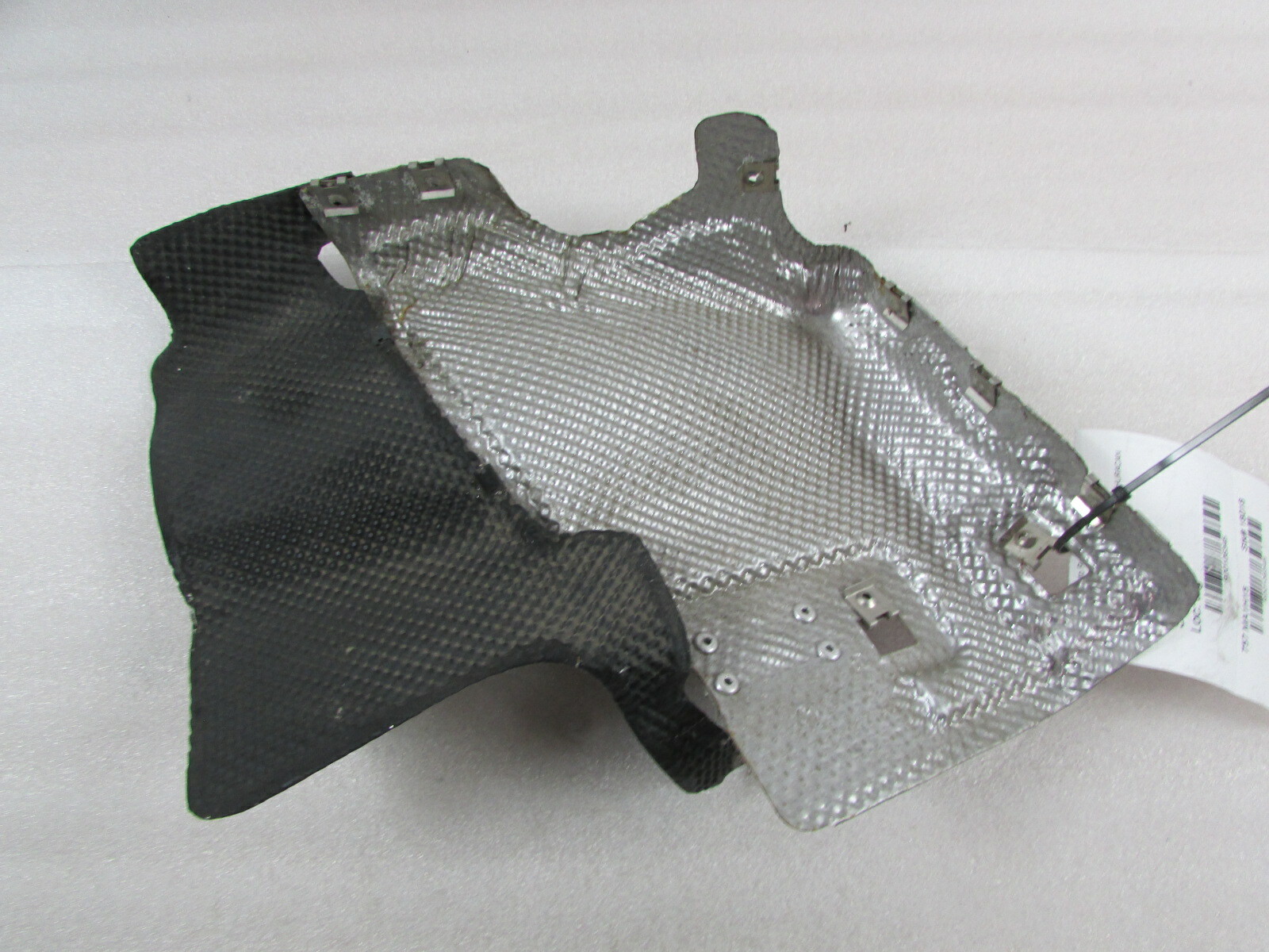 Lamborghini Huracan, LH, Left Muffler Tip Heat Shield, Used P/N 4T0825647