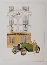 Dinis Paul Noyer "Drouat Paris" 1979 24.75" x 35" 163/180