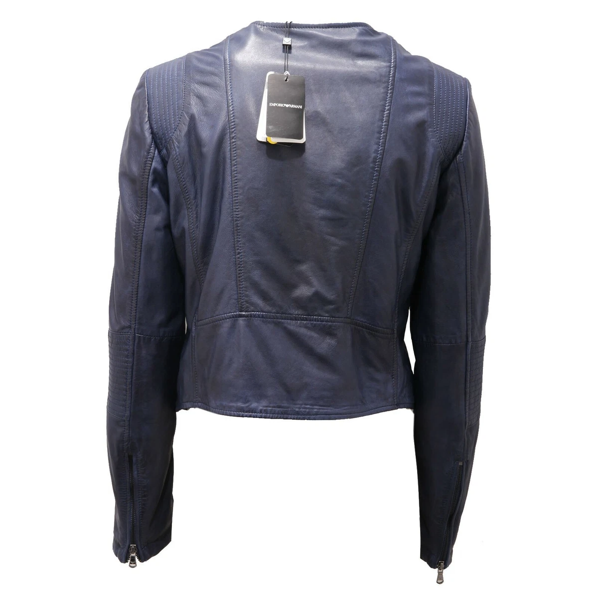 Giubbotto top pelle armani