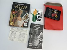Caesars Palace (Sega Genesis, 1993) CIB, Authentic And Tested
