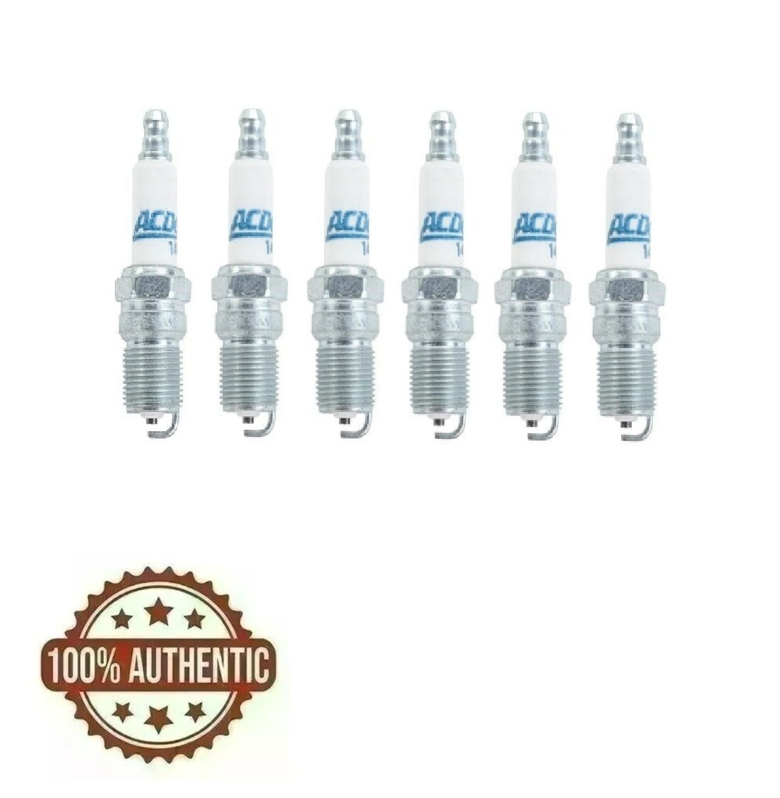 Genuine GM ACDelco RAPIDFIRE Platinum Spark Plugs #14 Set Of 6