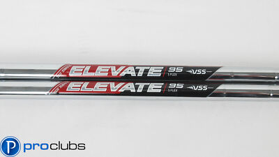 2pc NEW TRUE TEMPER ELEVATE 95 VSS STIFF FLEX STEEL WEDGE SHAFTS 37'' .355 404561