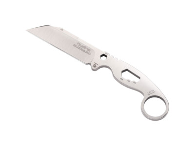 Hydra Messer BUZZARD WHITE HAWK HK-01-SBR braune Scheide
