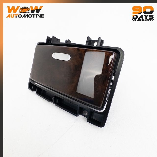 04-11 BENTLEY CONTINENTAL GT GTC CENTER CONSOLE ASHTRAY COMPARTMENT WOOD OEM