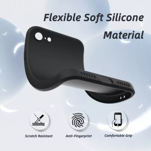 Passend für iPhone SE 3. 2022/2. 2020 Generation/8/7 Hülle Liquid Soft Case - Bild 37 von 52