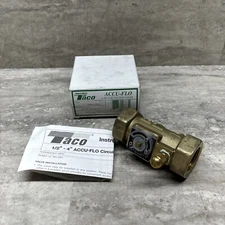 Taco ACUF-100-AT-1 Accu-Flo Circuit Setter Flow Balancing Valve, 1” NPT, New