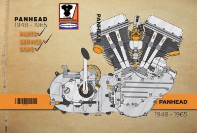 Panhead Parts Manual FL 1948-1969 Pan Shovel 4-Speed - Main Image